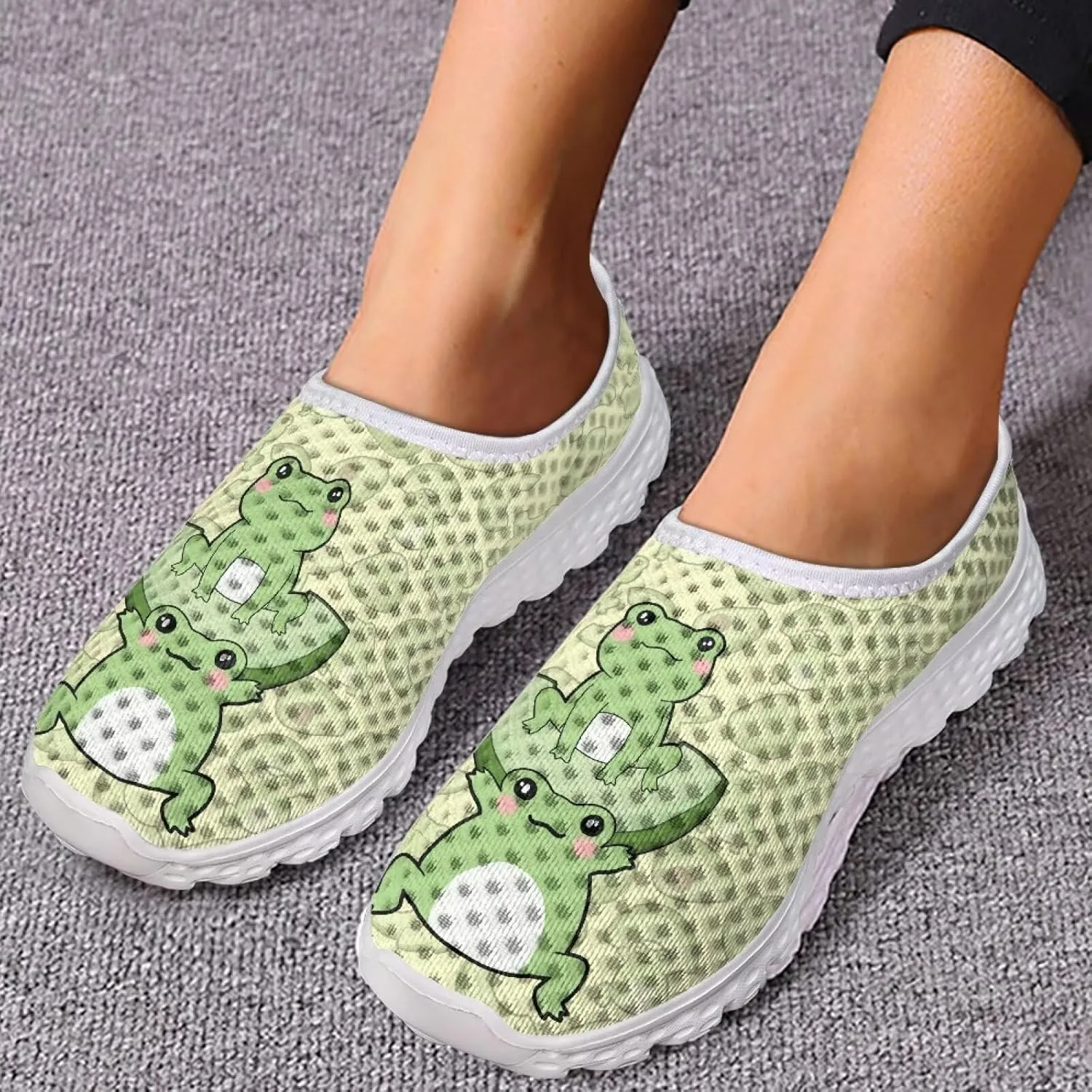 Running Shoes Lightweight Non Slip Gym Workout Tennis Shoe Breathable Mesh Walking Sneakers