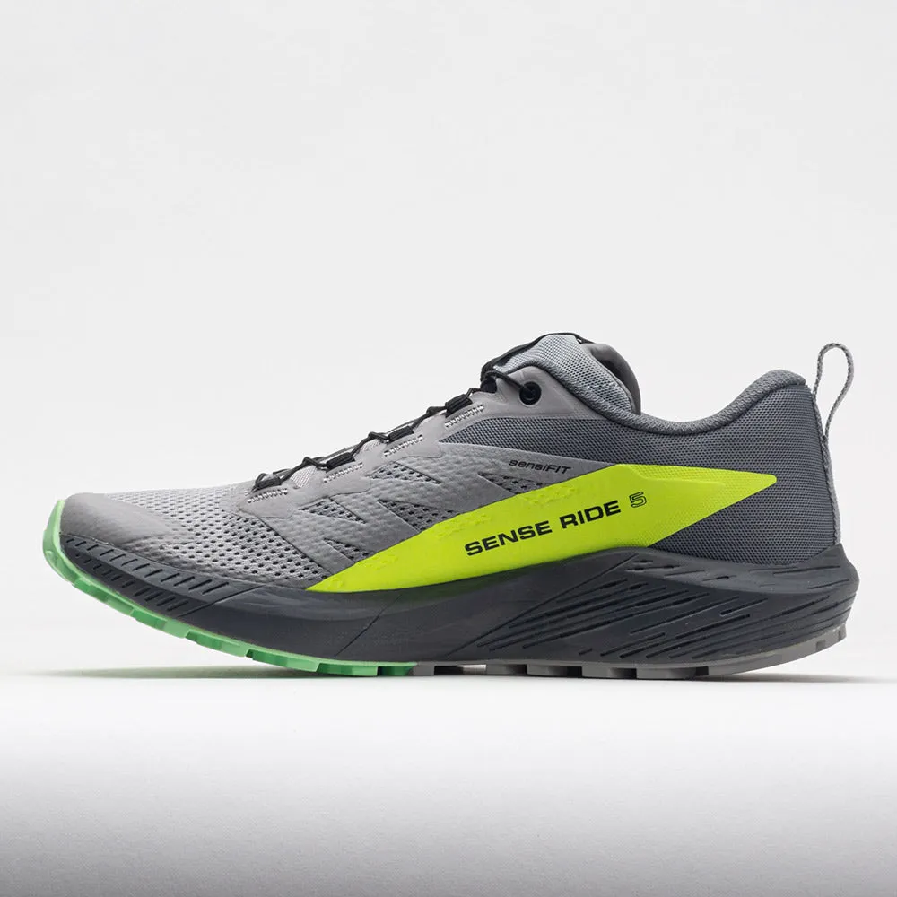 Salomon Sense Ride 5 Men's  Alloy/Quiet Shade/Safety Yellow