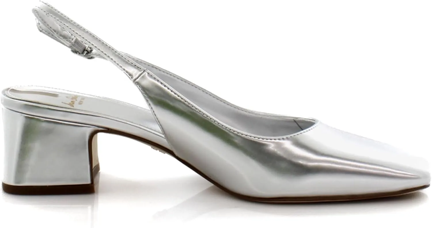 Sam Edelman Women's Terra Gem Slingback Kitten Heel
