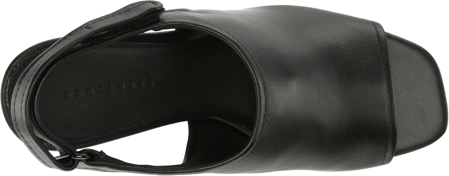 Sanctuary Women's Relish Heeled Sandal-Chic Open-Toe Design, Elegant Block Heel, Perfect Fit