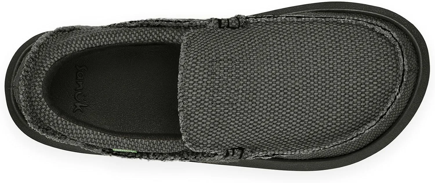 Sanuk Mens Original Chiba Loafers for Men | Mens Shoes | Slip On Shoes for Men | Big & Tall Sizes 8-18 Available | Comfort Foam Footbed