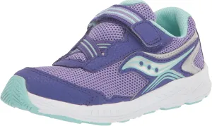 Saucony Ride 10 Jr Sneaker, Purple, 6.5 US Unisex Little Kid