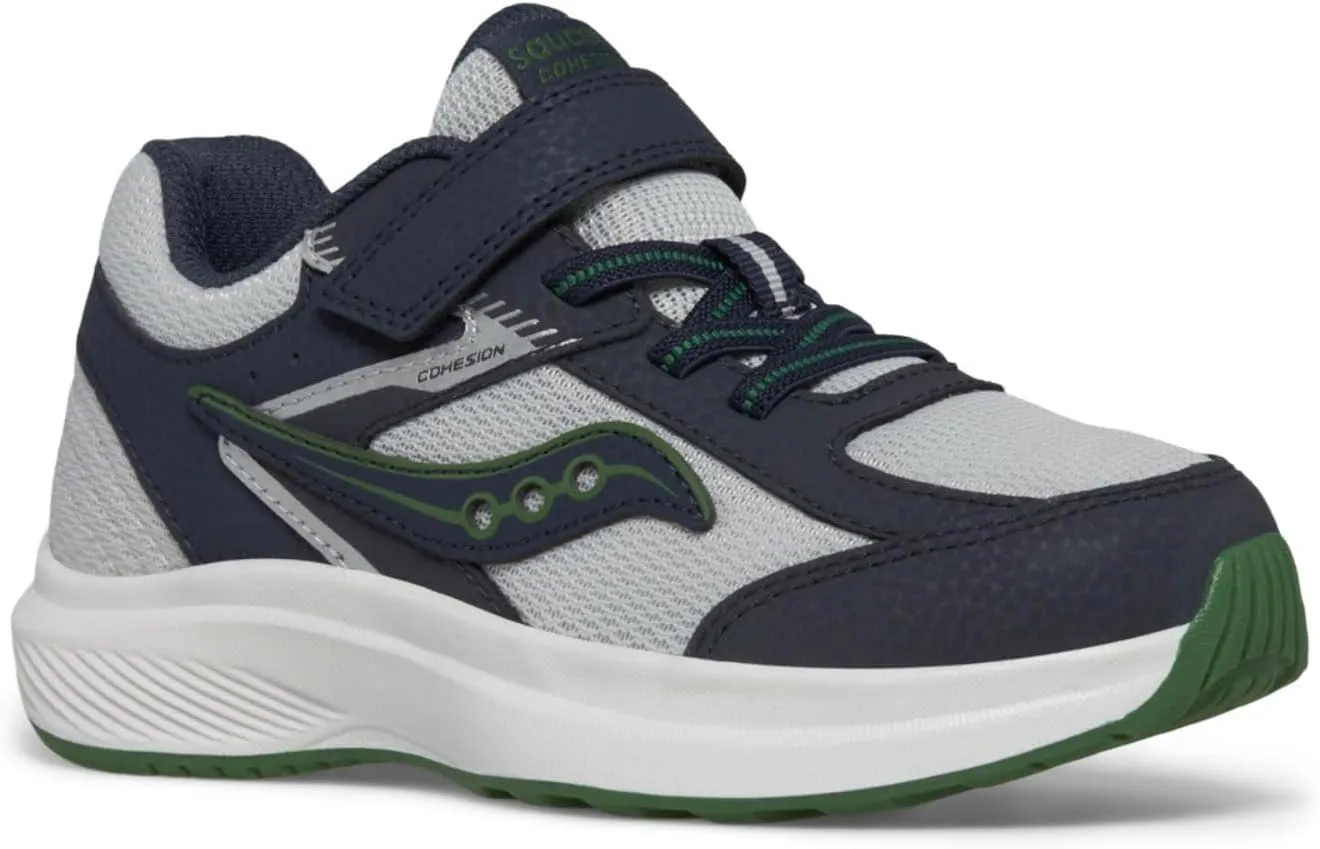 Saucony Unisex-Child Cohesion KDZ Alternative Closure Sneaker