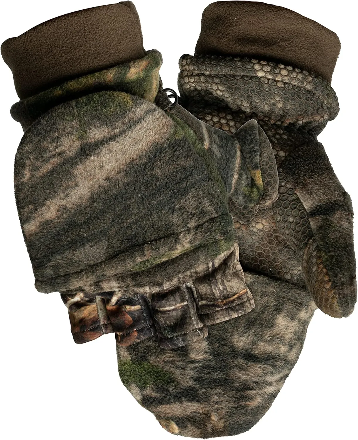 ScentLok Fleece Winter Camo Pop Top Camo Hunting Gloves