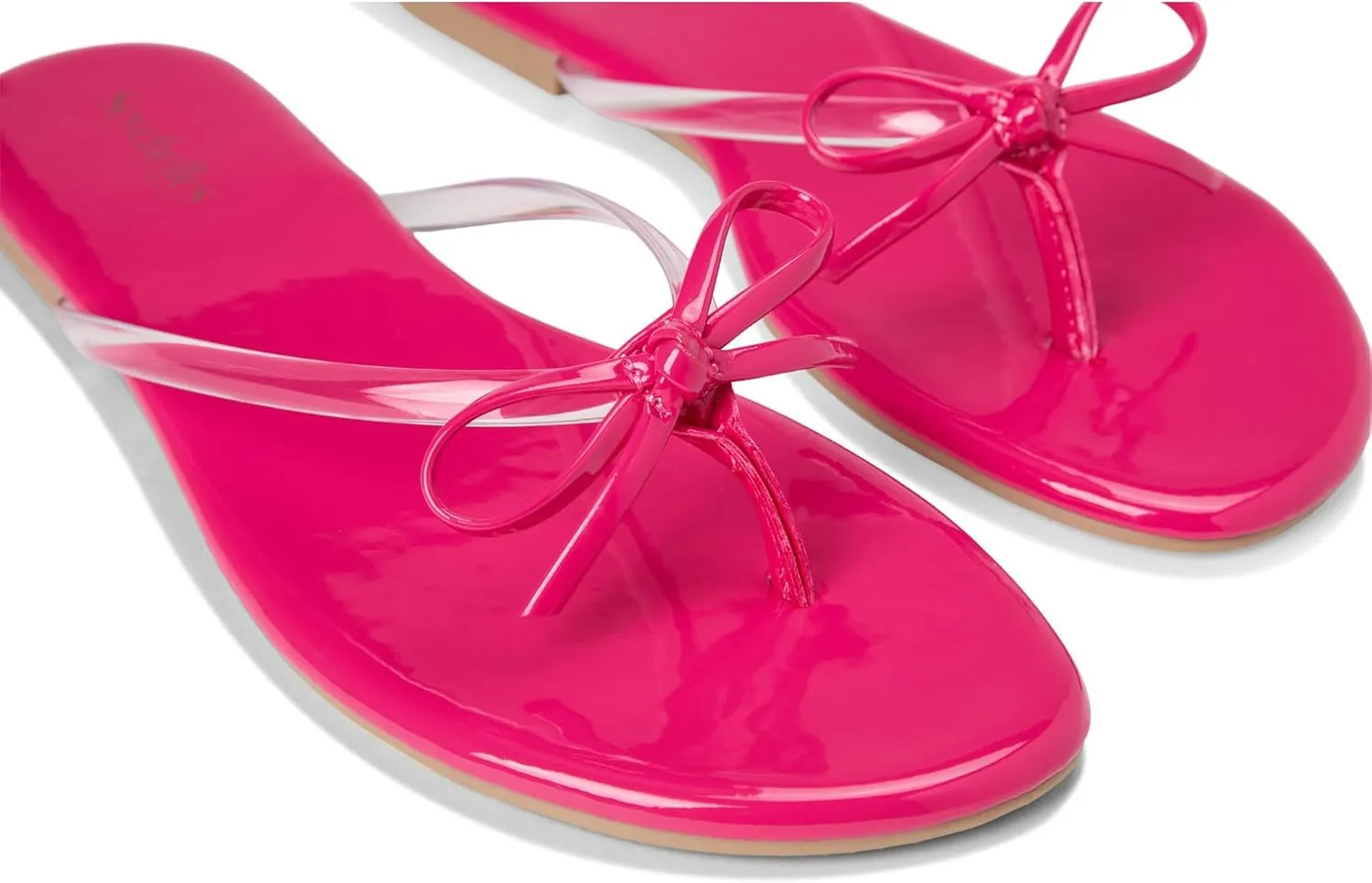 Seychelles Women's Wish List Clear Patent V Leather Flip-Flop