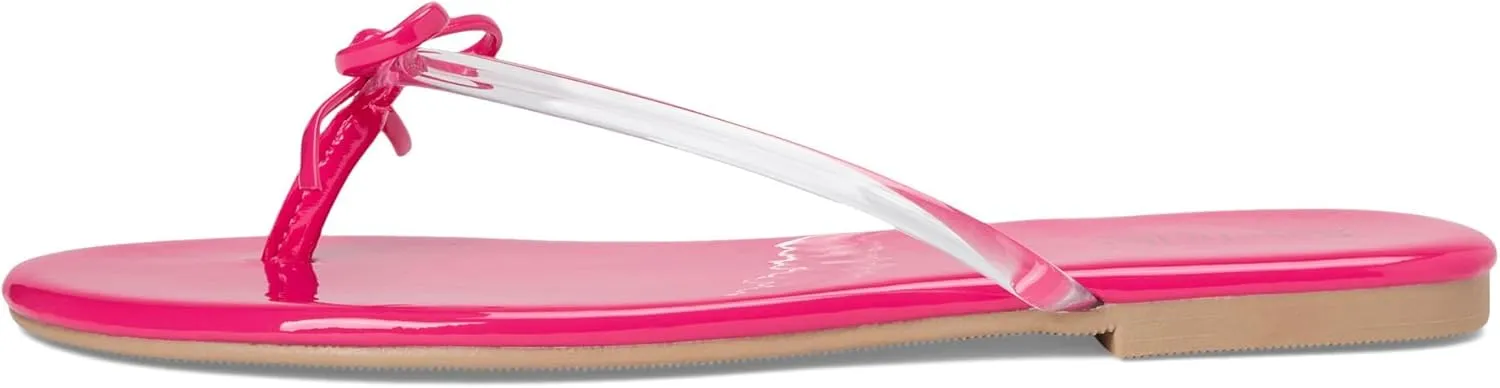 Seychelles Women's Wish List Clear Patent V Leather Flip-Flop