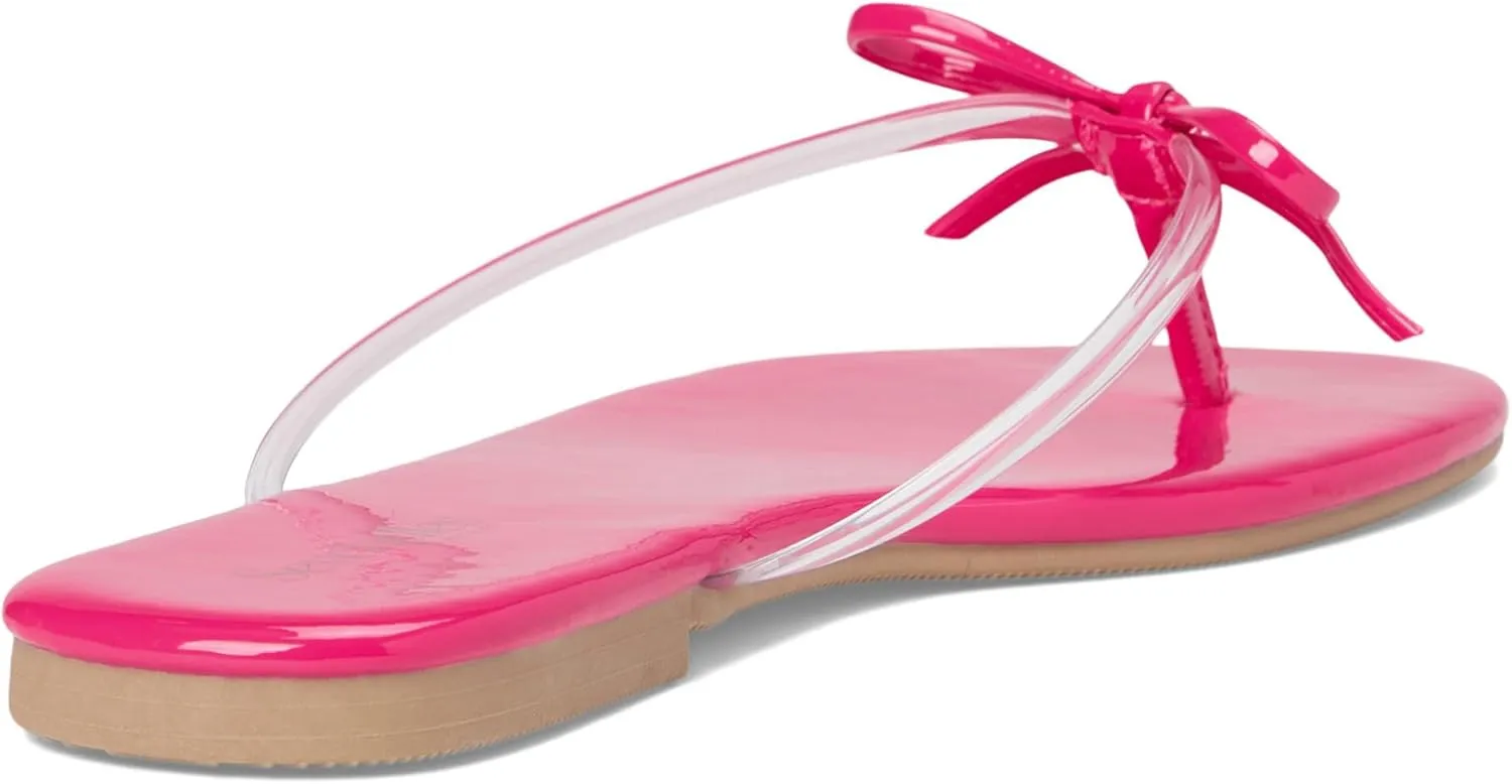 Seychelles Women's Wish List Clear Patent V Leather Flip-Flop