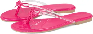 Seychelles Women's Wish List Clear Patent V Leather Flip-Flop