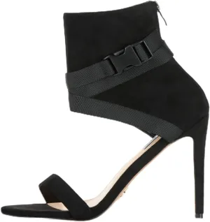 Signature Collection Ava Women Black Strappy High Heels Sandal - Elegant & Comfortable Fashion Footwear for Every Occasion