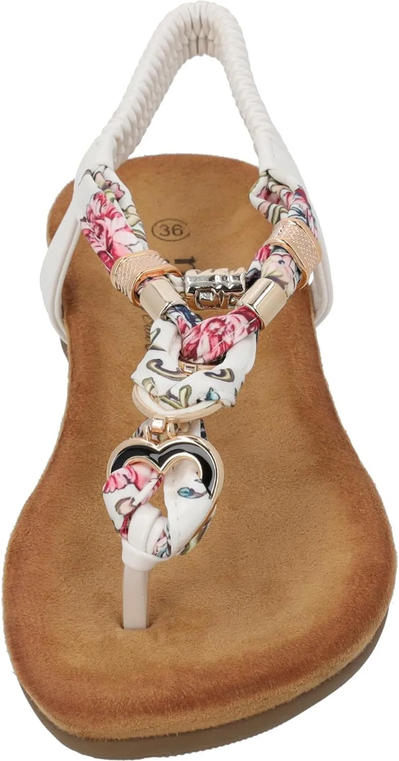 Sila Sahin Women's Yurt Sandals, Fashionable Mules, Elegant Summer Shoes, Comfortable Sandals with Adjustable Straps