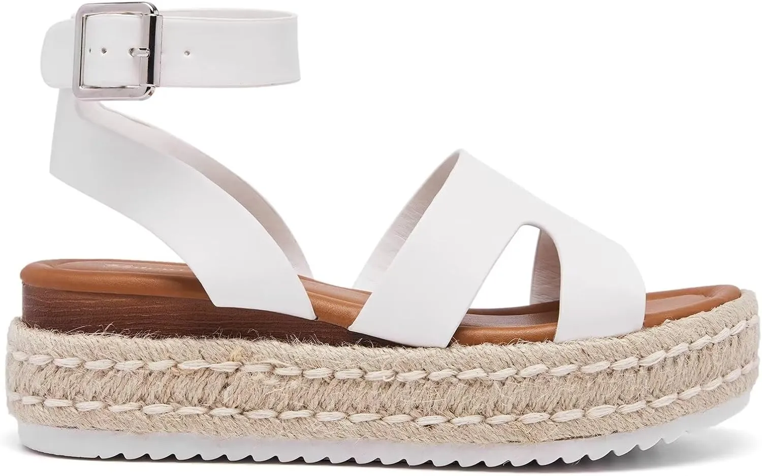 SILENTCARE Women's Comfortable Wedge Platform Sandals for 2024 Summer