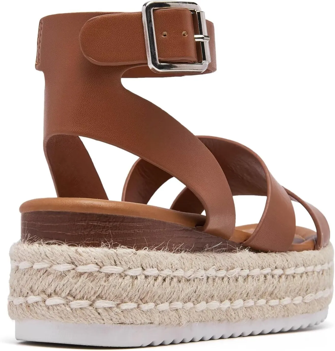 SILENTCARE Women's Comfortable Wedge Platform Sandals for 2024 Summer