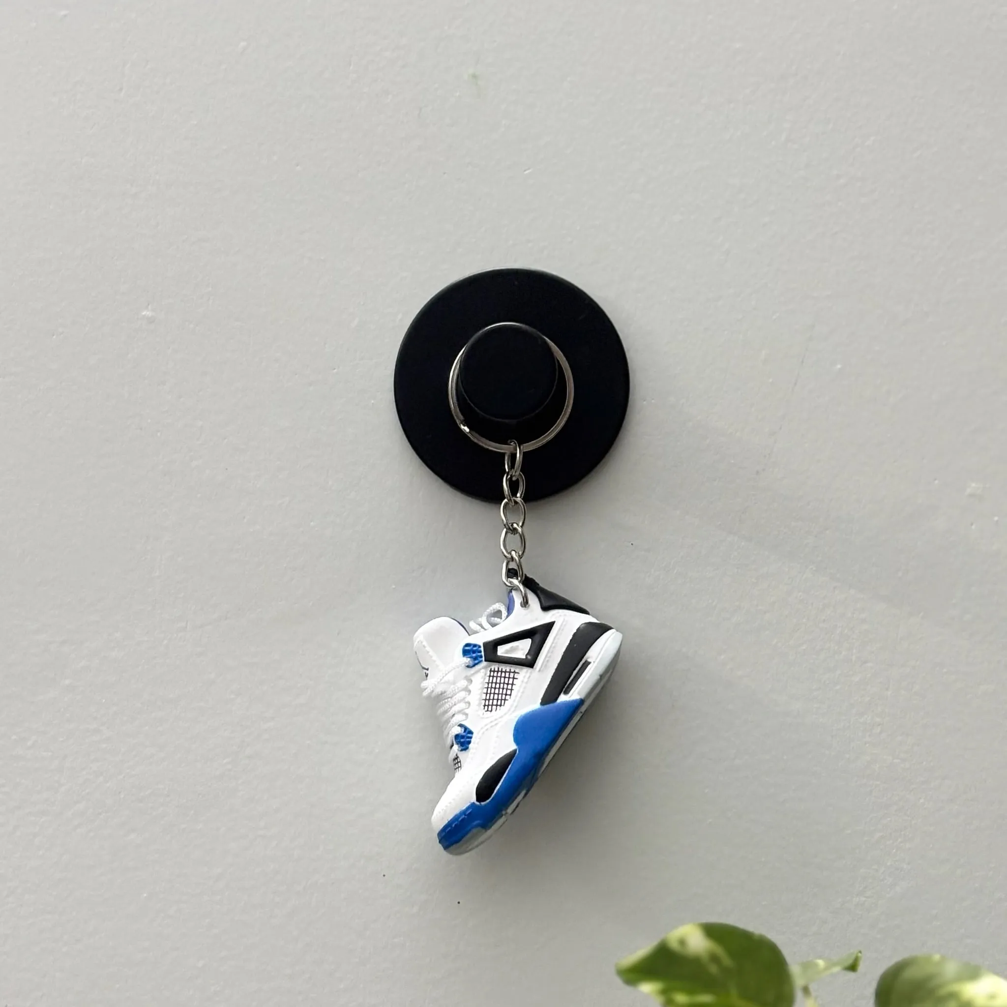 Single Sneaker Keychain - AJ4 Retro Navy With Box
