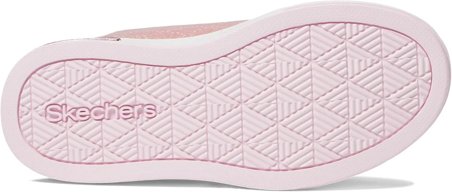 Skechers Baby Girls' Street Shoutouts Glimmer Zip Sneaker