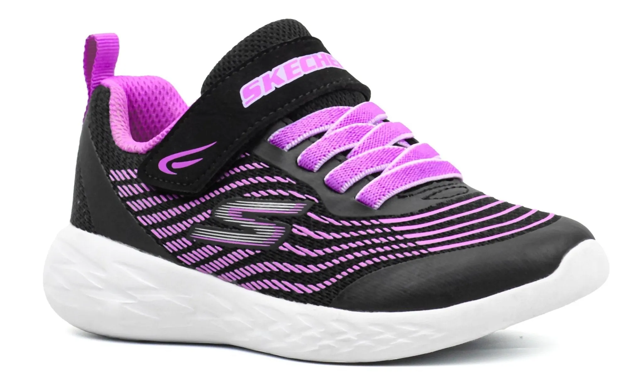 SKECHERS Girl's Microspec Plus Sneaker