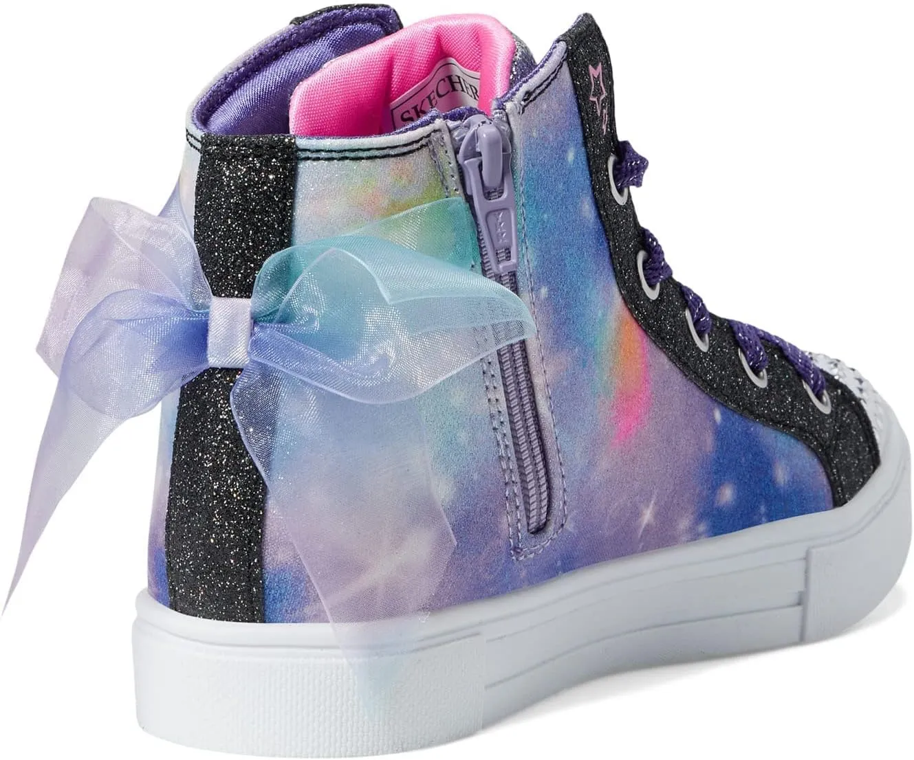 Skechers Girl's Toes Twinkle Sparks-Bow Magic Sneaker