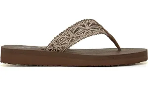 SKECHERS Meditation Ocean Breeze Flip Flop Sandal