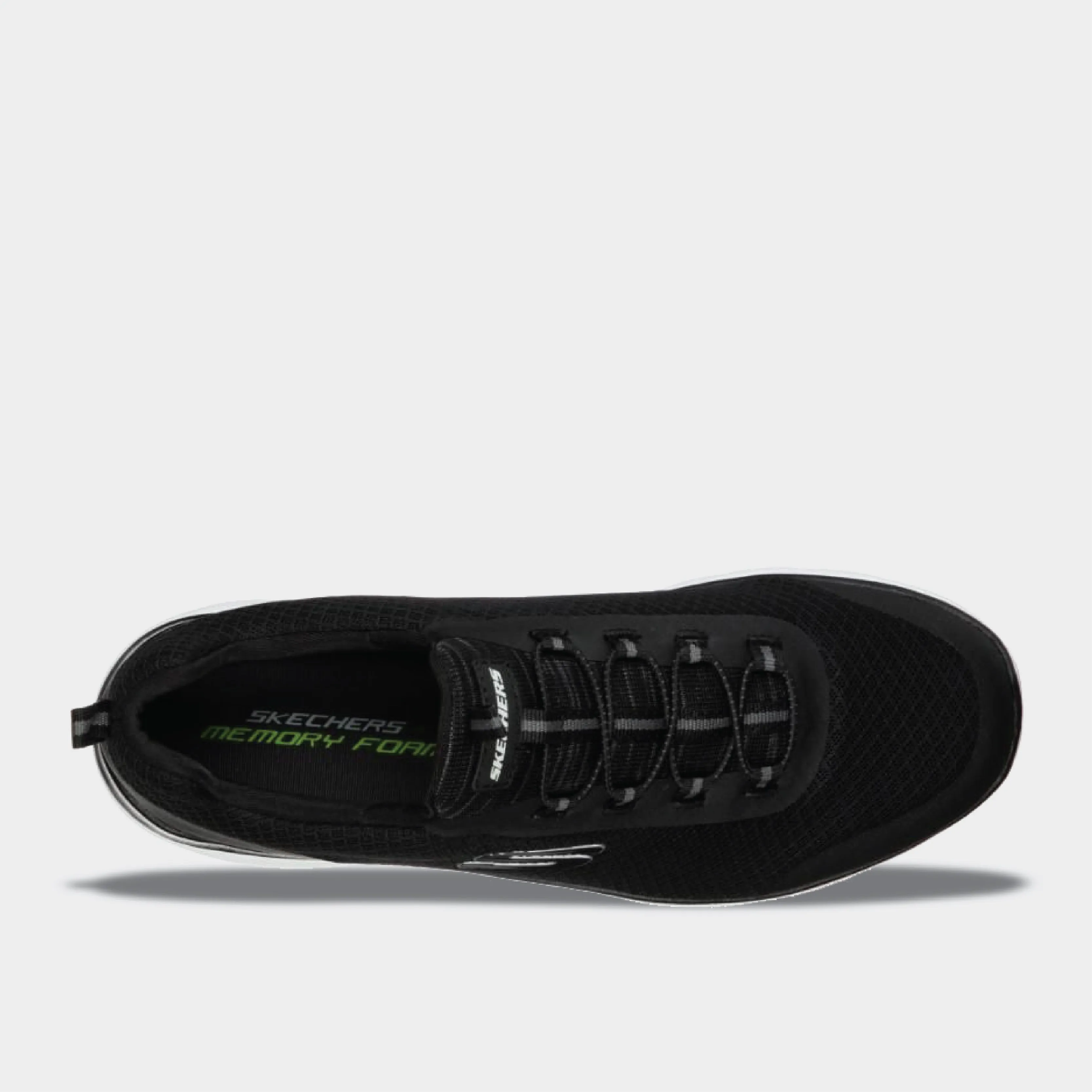 Skechers Mens Summits Sneakers Black/White _ 171522 _ Black