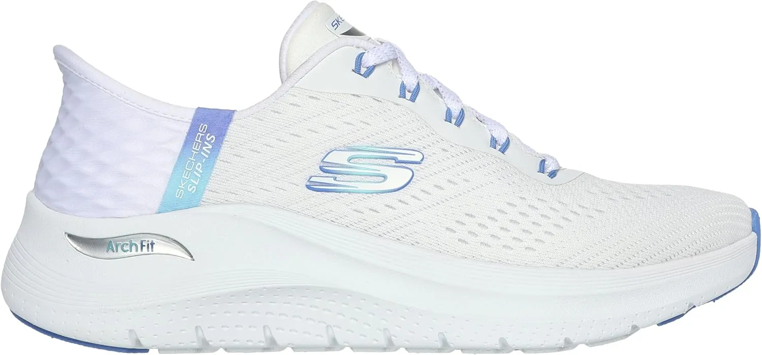 Skechers Women's Arch Fit 2.0 Easy Chic Hands Free Slip-ins Sneaker