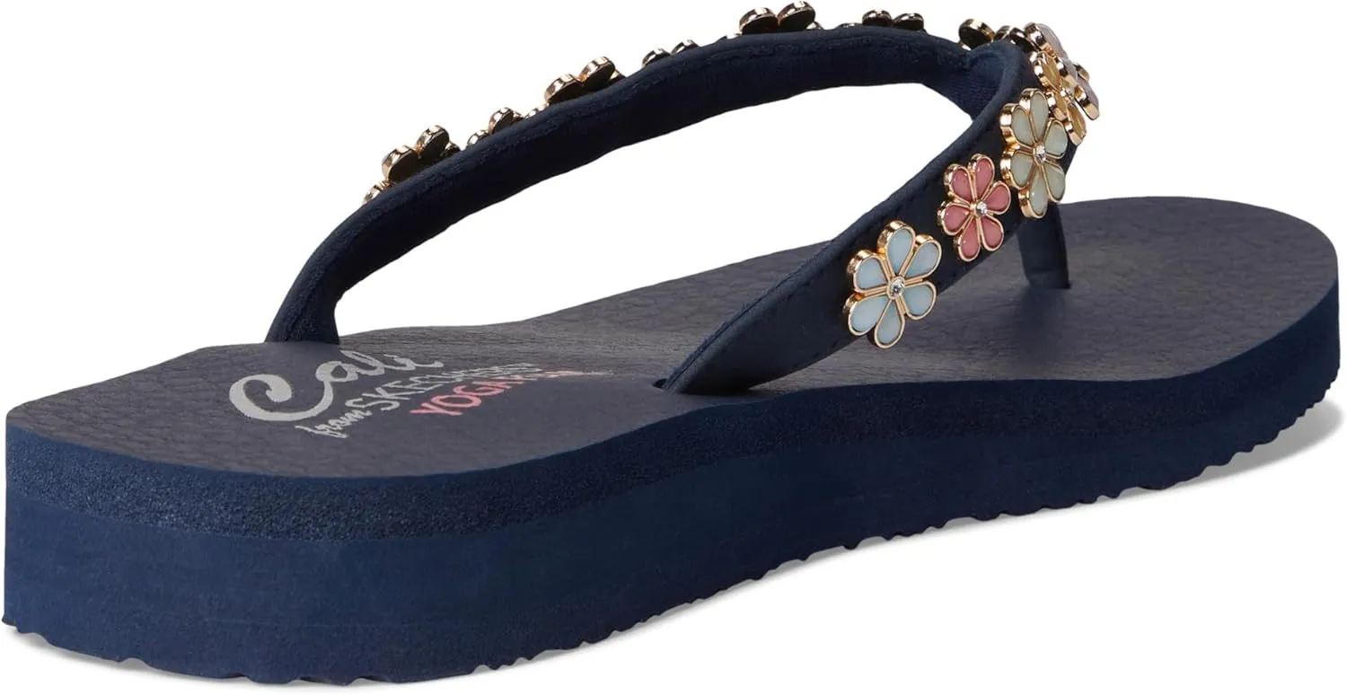 Skechers Women's Meditation-Daisy Crush Flip-Flop
