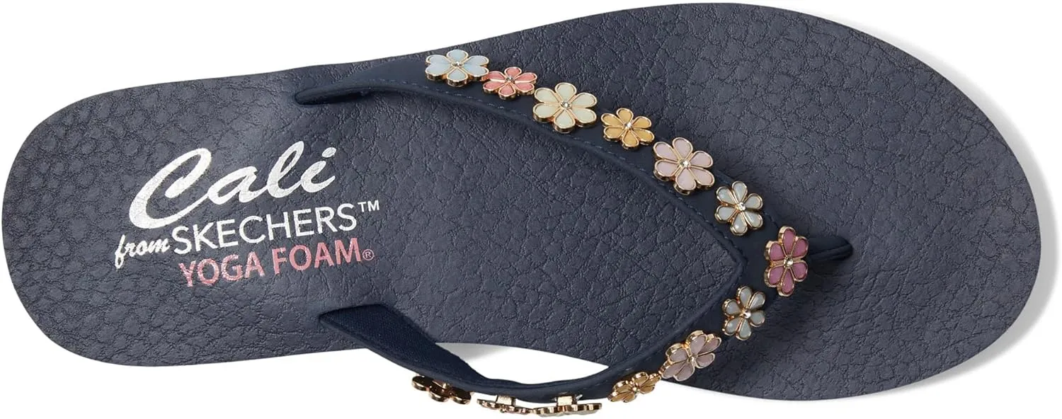 Skechers Women's Meditation-Daisy Crush Flip-Flop