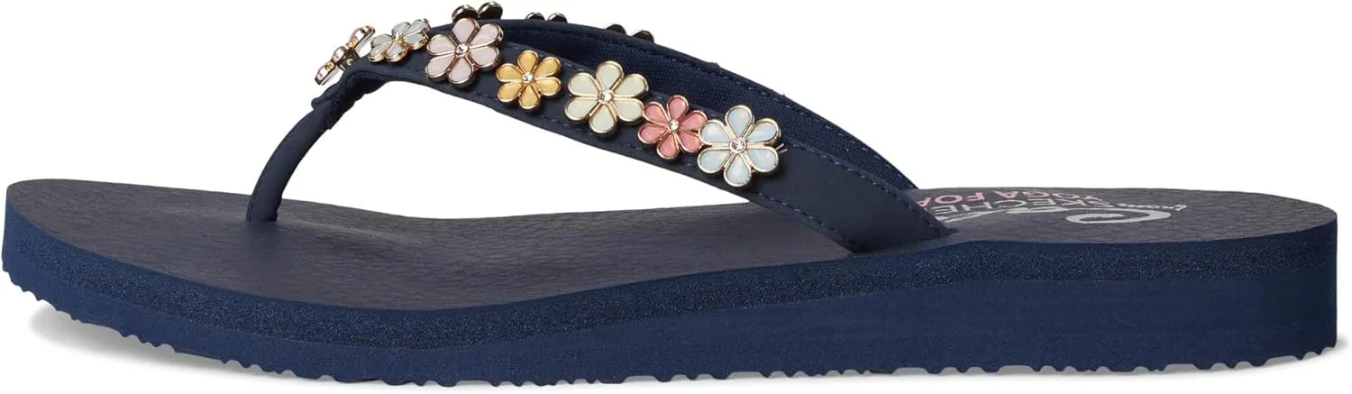 Skechers Women's Meditation-Daisy Crush Flip-Flop