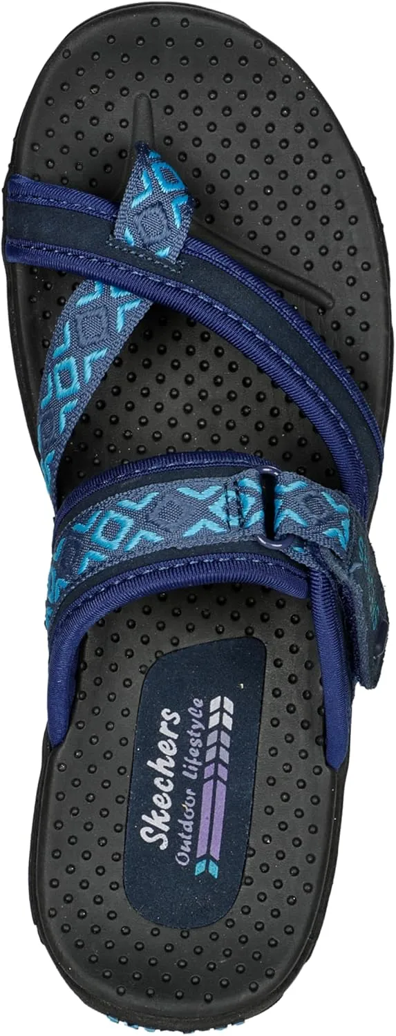 Skechers Women's Reggae-Trailway Flip-Flop Sandals
