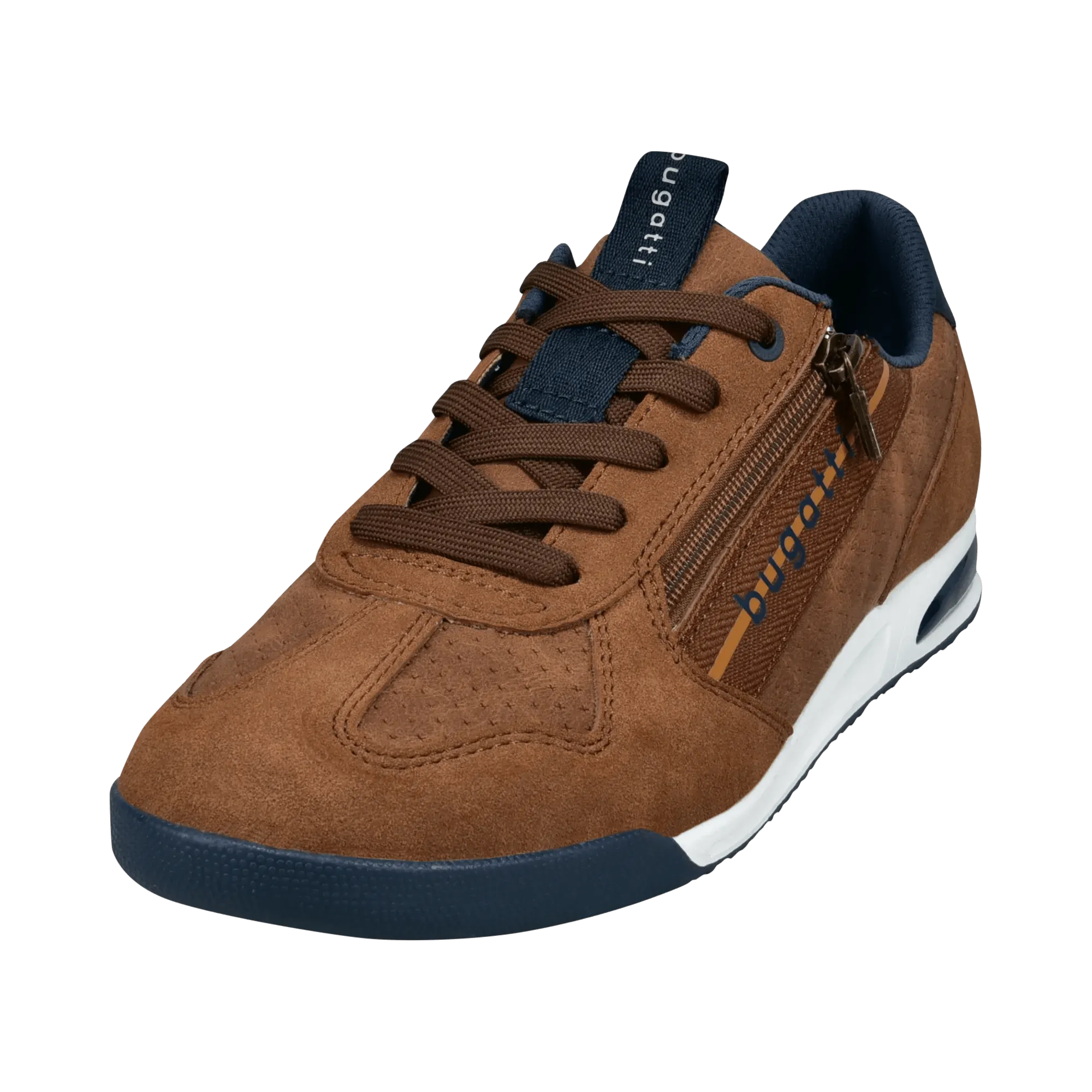 Sneaker cognac