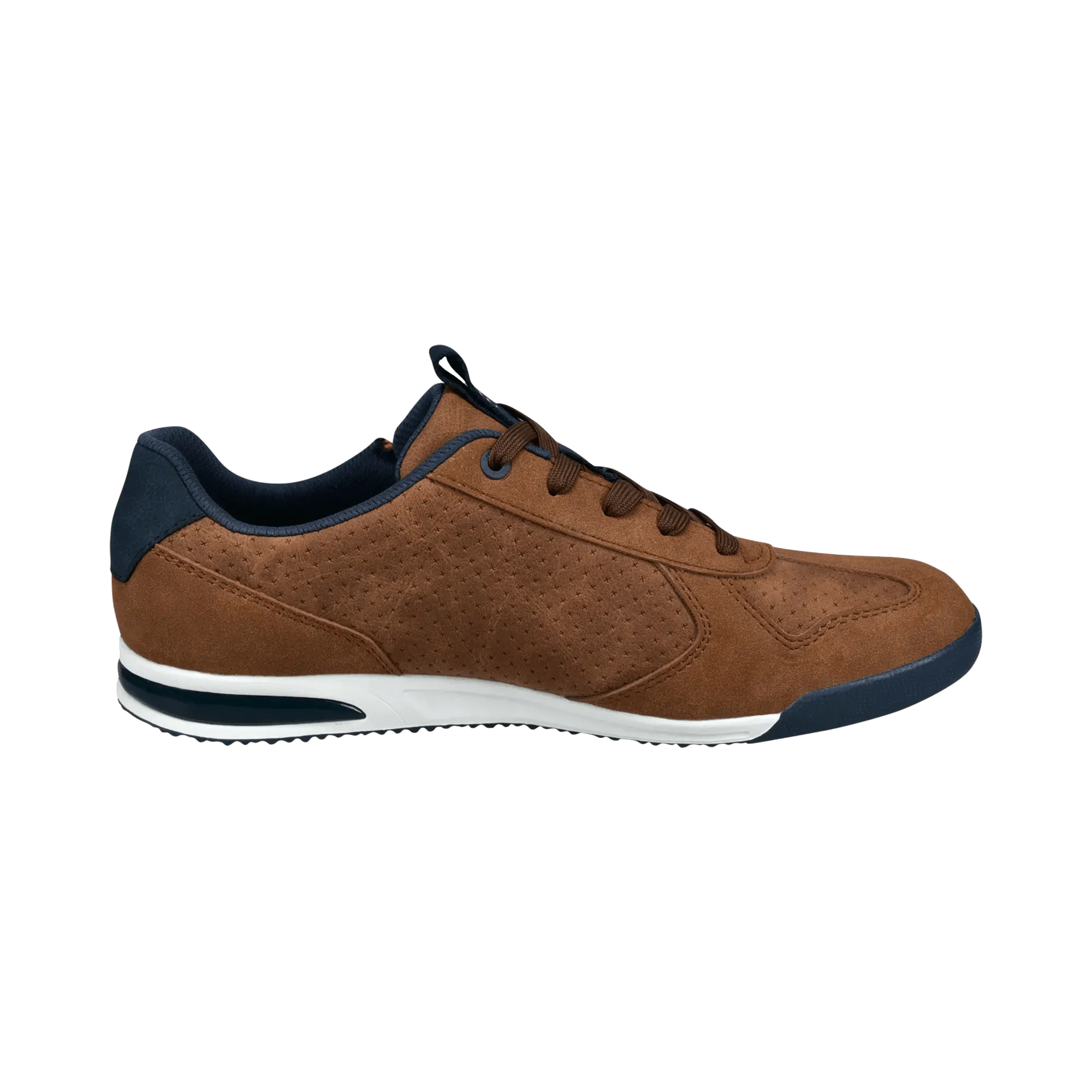 Sneaker cognac