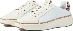 Sneakers Topspin Chunky Haan Worldwide coverage First-time buyer discount Up Top Grandpro Low Lace Cole White/Ivory/Leopard