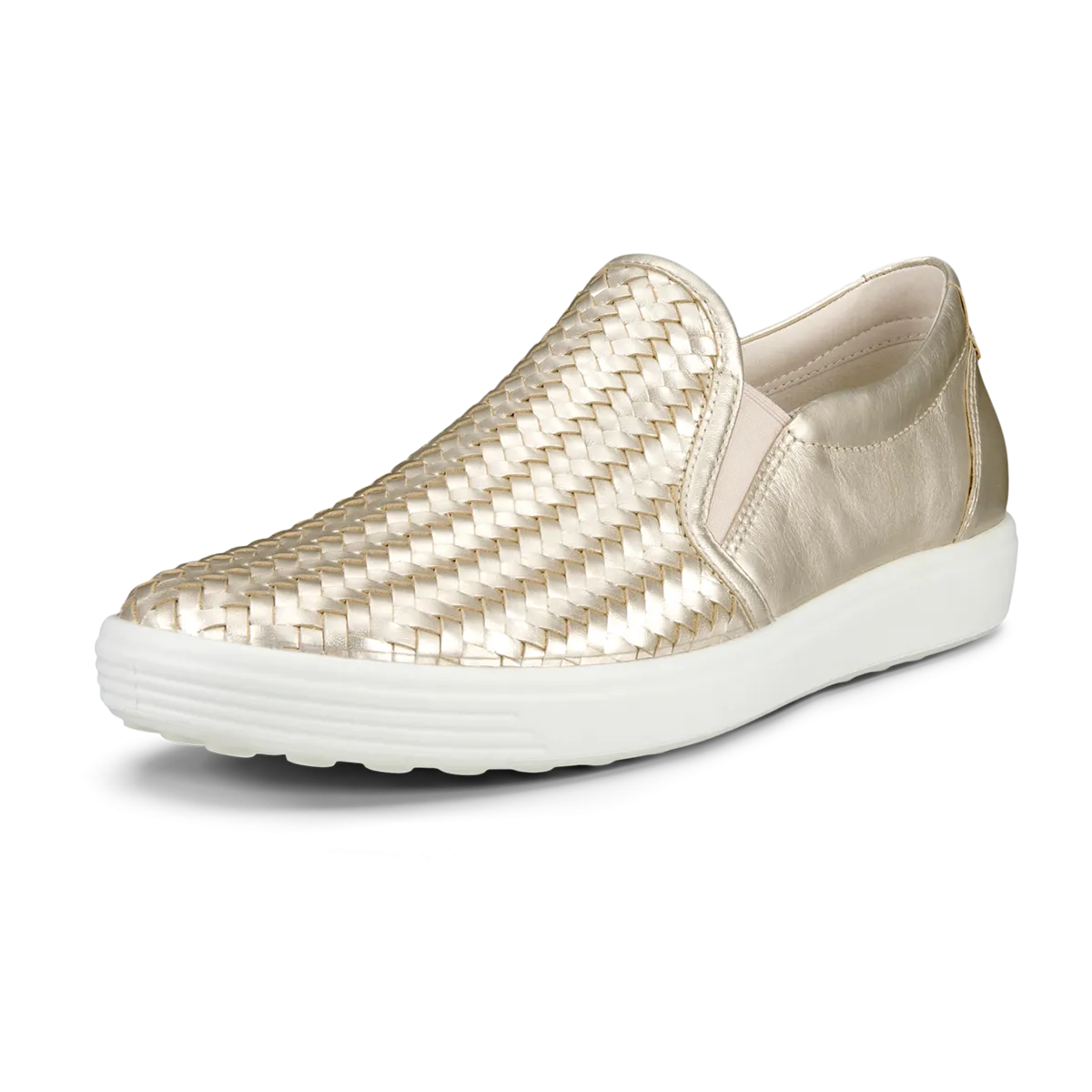 Soft 7 Women's Woven Leather Slip-On Sneaker
