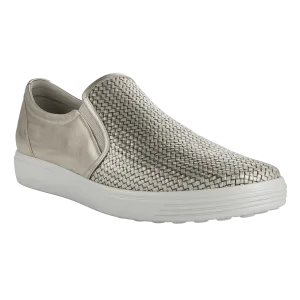 Soft 7 Women's Woven Leather Slip-On Sneaker