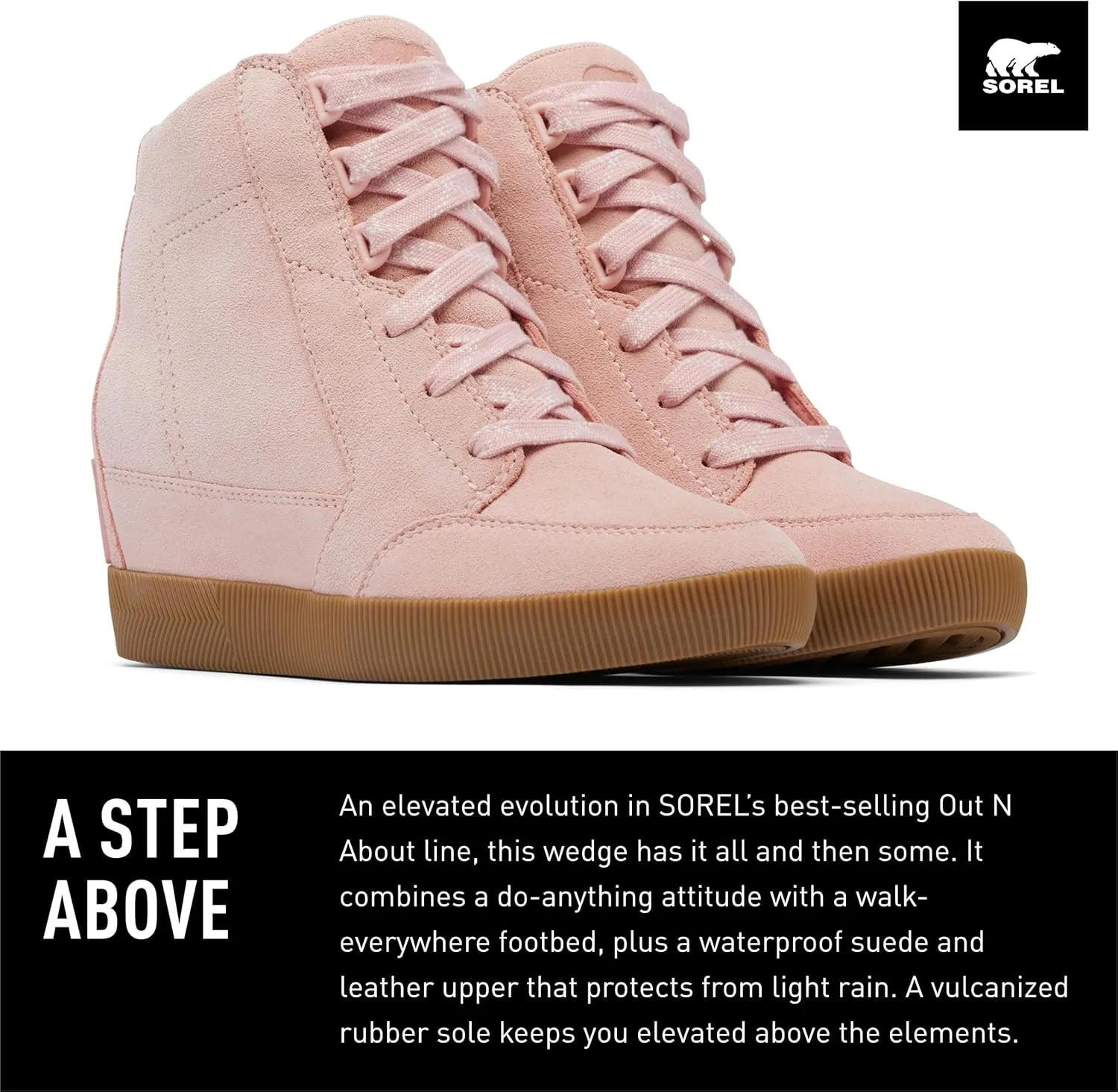 SOREL Women's Out N About Wedge Boot