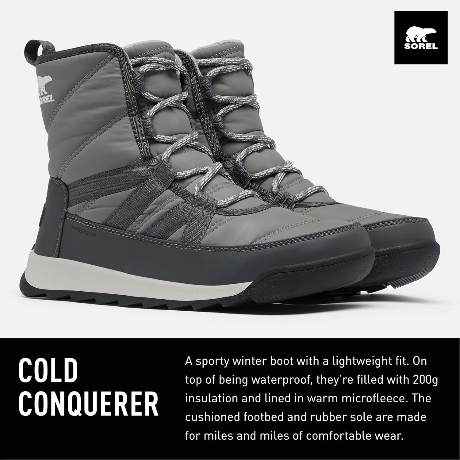 Sorel Women's Whitney II Short Lace Winter Boots