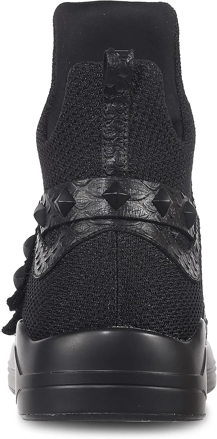 Soulsfeng High Top Running Shoes for Men Lightweight Breathable Mesh Walking Athletic Sneakers
