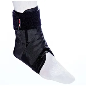 Speed Lacer Ankle Orthosis | Ankle Support Brace | Ankle Brace for Women & Men | Ankle Support Strap for Sprain, Ankle Sleeve, Ankle Wrap Foot Brace | Extra Small | (Single/Black)