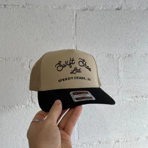 Speedy Creek Hat - Beige/Black