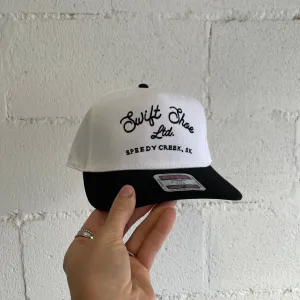 Speedy Creek Hat - White/Black