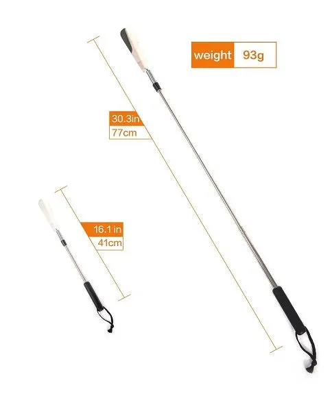 Stainless Steel Flexible & Telescopic Extendable Shoe horn