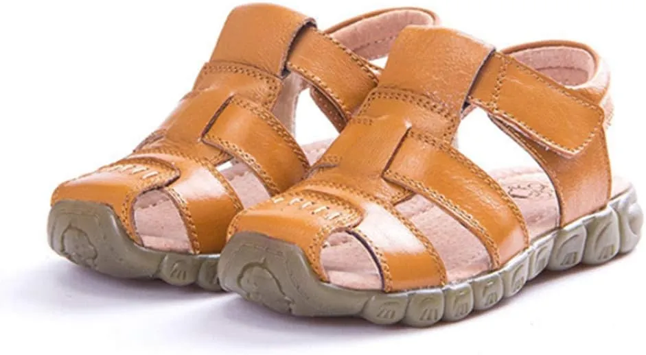 Summer Breathable Sandals Girl Boys Toddler Kid Casual Sport Shoe Soft Closed-Toe Retro