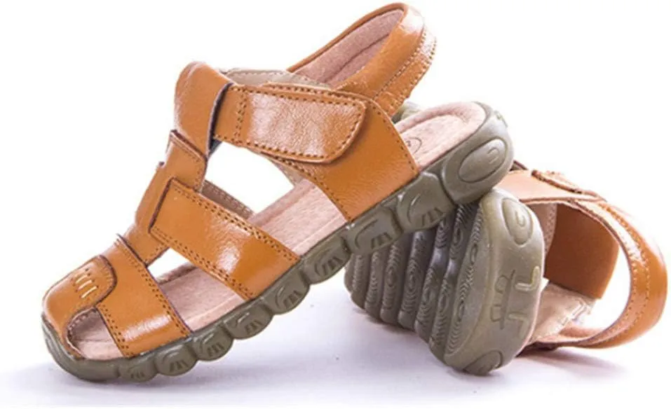 Summer Breathable Sandals Girl Boys Toddler Kid Casual Sport Shoe Soft Closed-Toe Retro