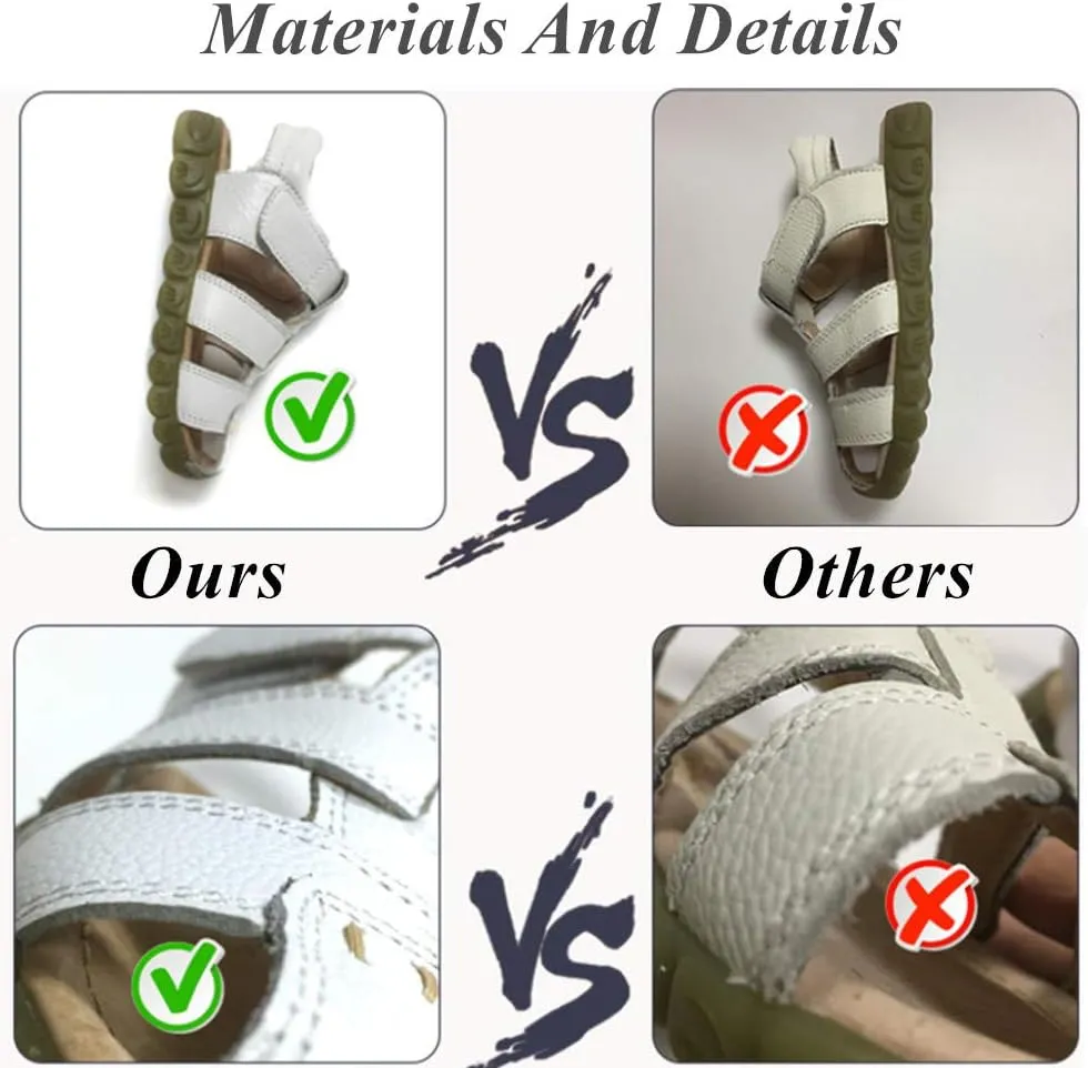 Summer Breathable Sandals Girl Boys Toddler Kid Casual Sport Shoe Soft Closed-Toe Retro