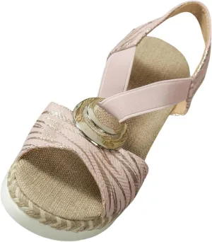 Summer Sandals Thick Soled Rope Platform Soled Roman Sandals Women's Casual Thick Soled Strappy Sandals For Women