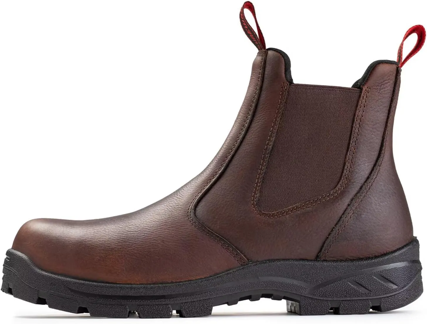 SUREWAY Men's Slip On Work Boots for Men,Upgraded Slip/Water Resistant,Static Dissipative,Fire Station Mechanic Work Boots/Shoes