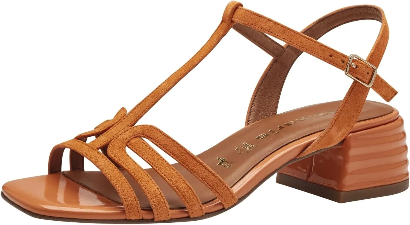 Tamaris Women's Ankle-Strap Heeled Sandal
