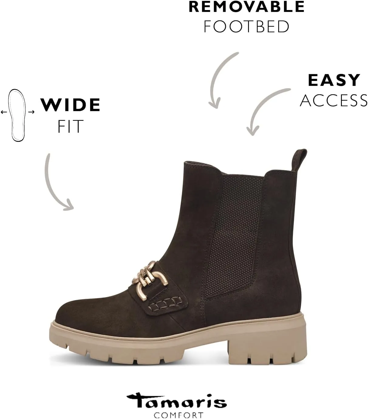 Tamaris Women's Classic Chelsea Boot