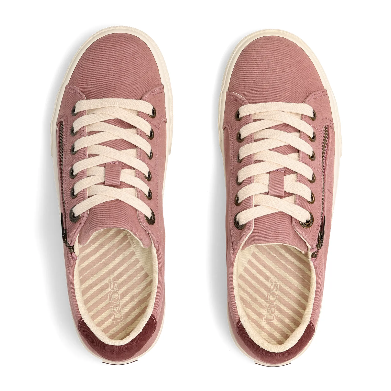 Taos Z Soul Sneaker (Women) - Dusty Rose/Wine Distressed