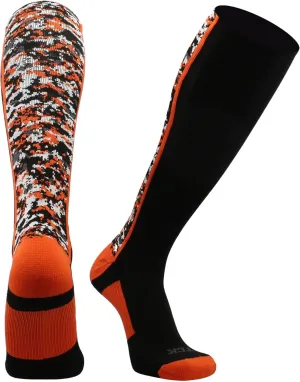 TCK Digital Camo Baseball Socks for Youth, Boys, and Men - Over the Calf Length