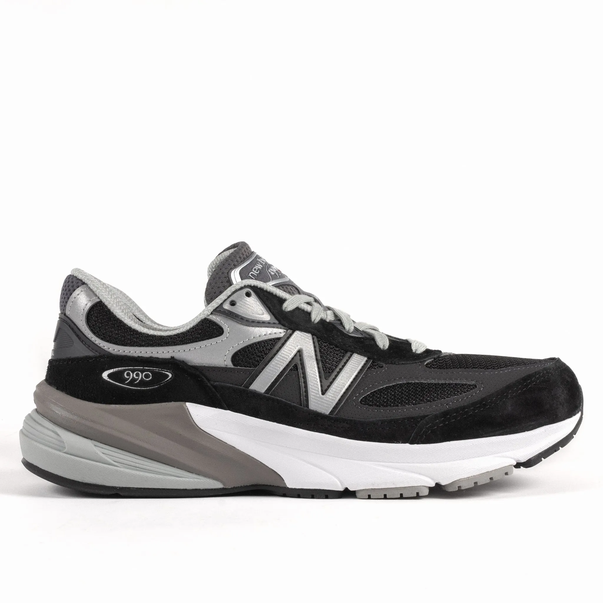 THE 990 V6 - BLACK - SUEDE