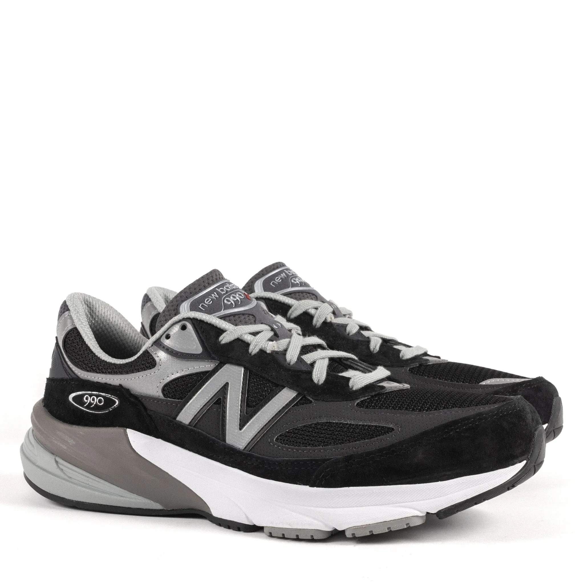 THE 990 V6 - BLACK - SUEDE